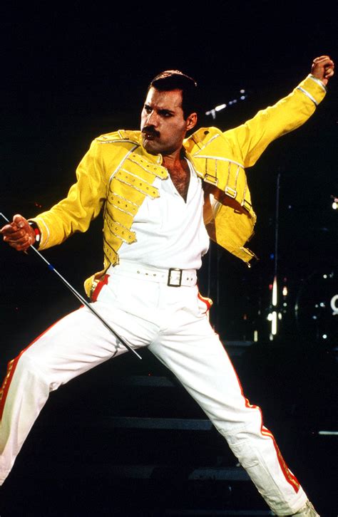 replica freddy mercury jacket|freddie mercury in yellow jacket.